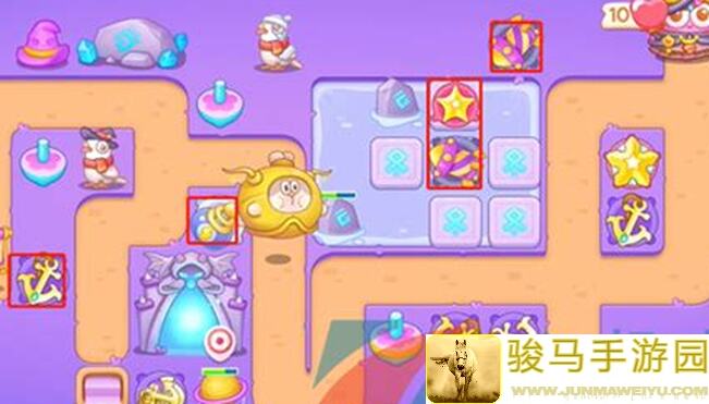 保卫萝卜4阿波与魔法宝藏第9关通关攻略，教你轻松搬砖升级！