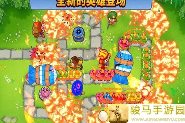 猴子草甸气球塔防68.48.5高级挑战全攻略