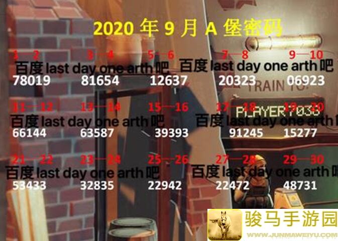 地球末日：生存2021.9月A堡密码全攻略大揭秘！教你快速通关！