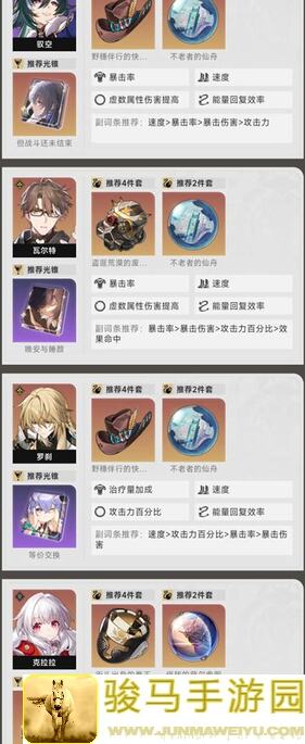 崩坏：星穹铁道V2.3攻略：虚数属性角色价值秒懂一图流
